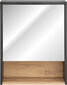 Hakano BATHROOM/HGCABINET/HOM/GALIO/DARKGREY+OAK/75x60x25 цена и информация | Vannitoakapid | kaup24.ee