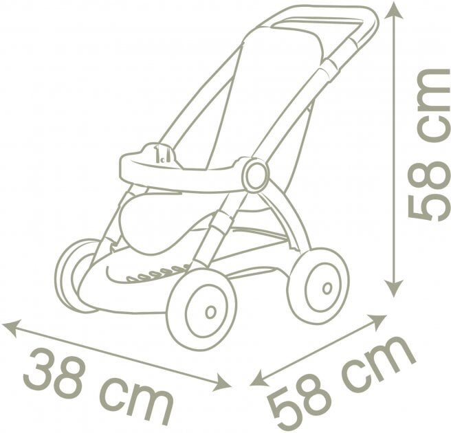Smoby Baby Nurse nuku jalutuskäru hind ja info | Imikute mänguasjad | kaup24.ee