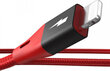 USB-C Cable for Lightning BlitzWolf MF-10 Pro, MFI, 20W, 1.8m (red) hind ja info | Mobiiltelefonide kaablid | kaup24.ee