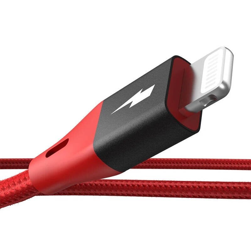 USB-C Cable for Lightning BlitzWolf MF-10 Pro, MFI, 20W, 1.8m (red) hind ja info | Mobiiltelefonide kaablid | kaup24.ee