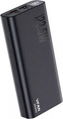 Vipfan Powerbank F07 20000mAh, 22.5W, PD (black) hind ja info | Vipfan Mobiiltelefonid, foto-, videokaamerad | kaup24.ee
