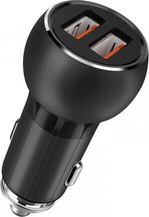 Car charger LDNIO C503Q, 2x USB, QC 3.0, 36W (black) hind ja info | Mobiiltelefonide laadijad | kaup24.ee