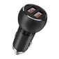 Car charger LDNIO C503Q, 2x USB, QC 3.0, 36W (black) цена и информация | Mobiiltelefonide laadijad | kaup24.ee