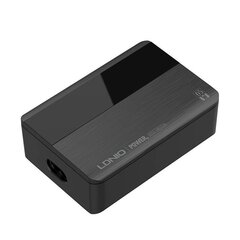 Wall charger LDNIO A4808Q, 2x USB + 2x USB-C, 65W (black) цена и информация | Зарядные устройства для телефонов | kaup24.ee