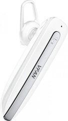 Vipfan BE03 Bluetooth 5.0 handset (white) цена и информация | Bluetooth гарнитура | kaup24.ee