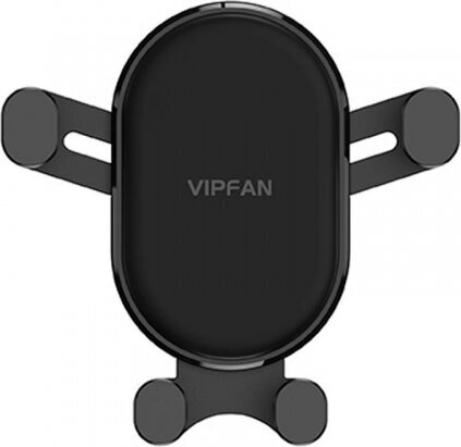 Vipfan H01 gravity mount for ventilation outlet or dashboard, adjustable (black) hind ja info | Mobiiltelefonide hoidjad | kaup24.ee
