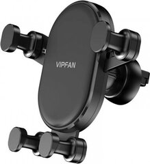 Vipfan H01 gravity mount for ventilation outlet or dashboard, adjustable (black) hind ja info | Vipfan Mobiiltelefonid, foto-, videokaamerad | kaup24.ee