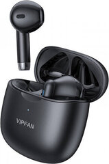 Vipfan TWS T06 Wireless Headphones, Bluetooth 5.0 (black) цена и информация | Наушники | kaup24.ee