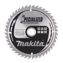 Saeketas Makita 165x20x1,45mm 44T 23° цена и информация | Механические инструменты | kaup24.ee