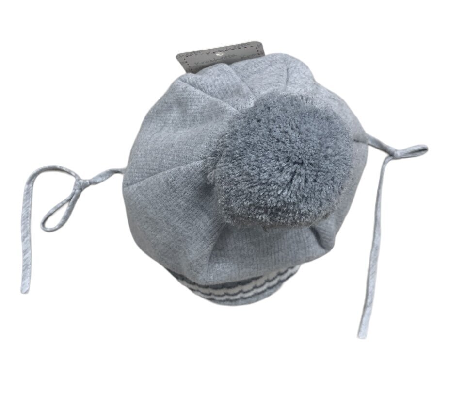 Laste talvemüts Krochetta KOD-467, Grey цена и информация | Imikute mütsid, sallid, kindad | kaup24.ee