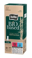 Ежедневные прокладки Bella Bio Based Long, 22 шт. цена и информация | Тампоны, гигиенические прокладки для критических дней, ежедневные прокладки | kaup24.ee