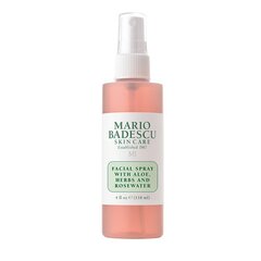 Näosprei Mario Badescu Aloe Herbs & Rosewater, 118 ml hind ja info | Näopuhastusvahendid | kaup24.ee