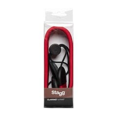 Rihm klarnetile Stagg CL STRAP1 RD hind ja info | Muusikariistade tarvikud | kaup24.ee