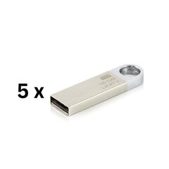 USB накопитель, 2.0 UNITY, 16GB, упаковка 5 шт. цена и информация | USB накопители | kaup24.ee