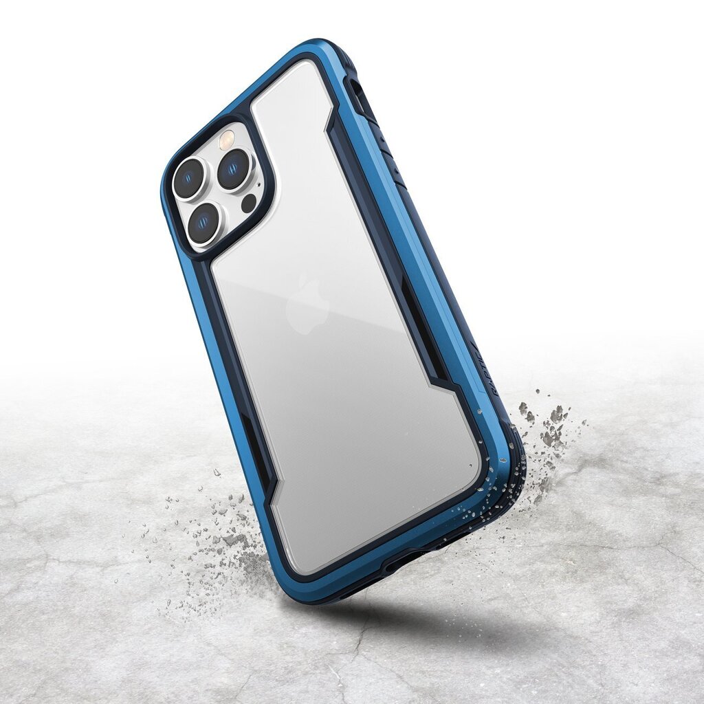 Raptic X-Doria Shield Case iPhone 14 Pro Max soomustatud kaas sinine цена и информация | Telefoni kaaned, ümbrised | kaup24.ee