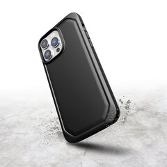 Raptic X-Doria õhuke ümbris iPhone 14 Pro Max tagakaas must цена и информация | Чехлы для телефонов | kaup24.ee
