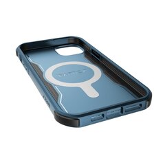 Raptic X-Doria Fort Case iPhone 14 MagSafe'i soomustatud sinise kattega (sinine) цена и информация | Чехлы для телефонов | kaup24.ee