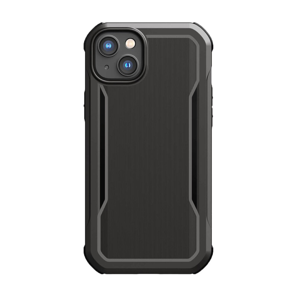 Raptic X-Doria Fort Case iPhone 14 Plus MagSafe'i soomustatud kaanega must hind ja info | Telefoni kaaned, ümbrised | kaup24.ee