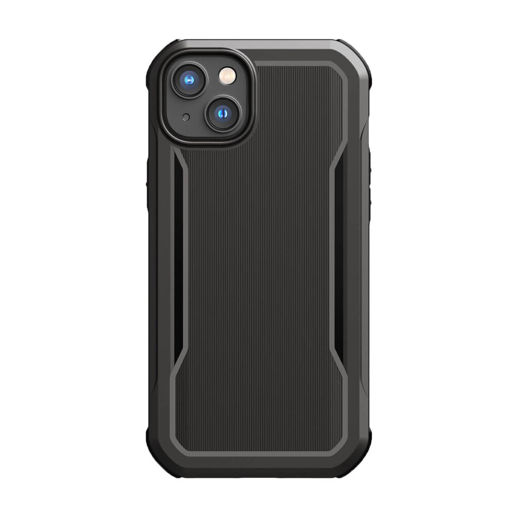 Raptic X-Doria Fort Case iPhone 14 Plus MagSafe'i soomustatud kaanega must цена и информация | Telefoni kaaned, ümbrised | kaup24.ee