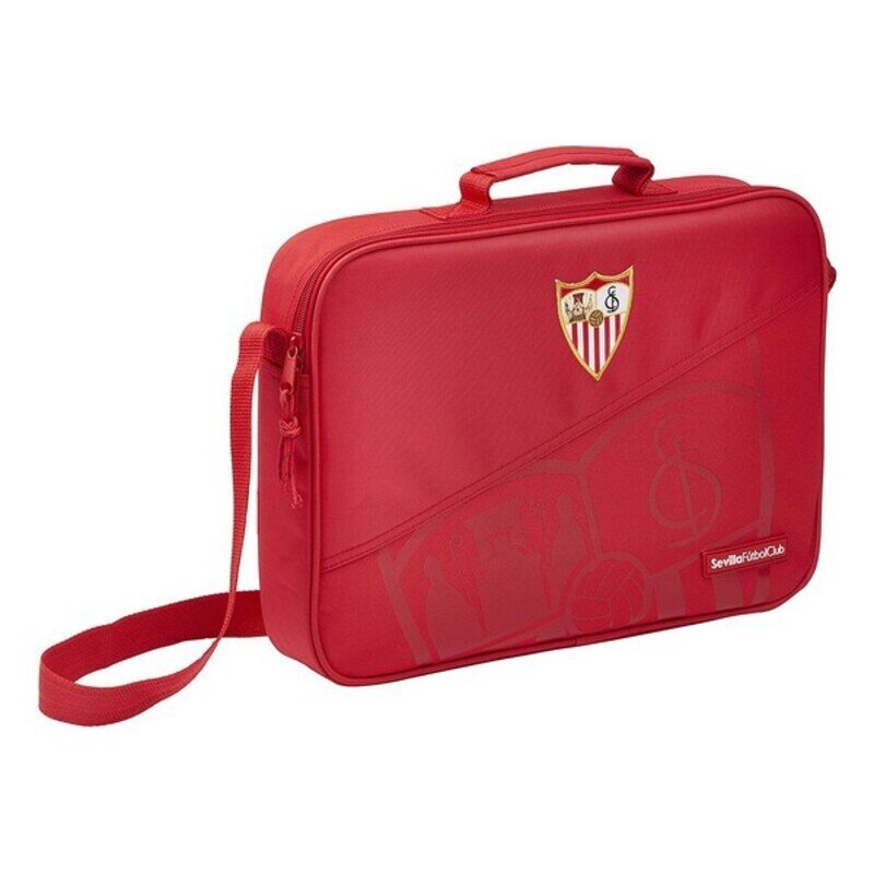 Arvutikott Sevilla Fútbol Club Punane (38 x 28 x 6 cm) hind ja info | Koolikotid, sussikotid | kaup24.ee