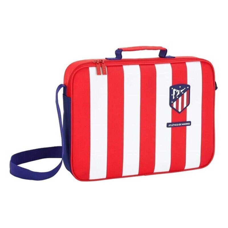 Arvutikott Atlético Madrid Punane Sinine Valge (38 x 28 x 6 cm) цена и информация | Koolikotid, sussikotid | kaup24.ee