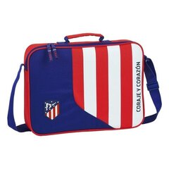 Arvutikott Atlético Madrid Neptuno Sinine Punane Valge (38 x 28 x 6 cm) hind ja info | Koolikotid, sussikotid | kaup24.ee