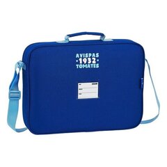 Arvutikott Real Zaragoza Sinine Helesinine (38 x 28 x 6 cm) цена и информация | Школьные рюкзаки, спортивные сумки | kaup24.ee