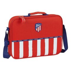 Arvutikott Atlético Madrid Punane Sinine Valge (38 x 28 x 6 cm) hind ja info | Koolikotid, sussikotid | kaup24.ee