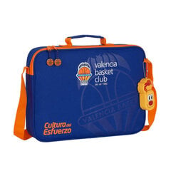 Arvutikott Valencia Basket Sinine Oranž (38 x 28 x 6 cm) цена и информация | Школьные рюкзаки, спортивные сумки | kaup24.ee