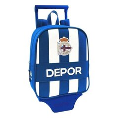 Школьный рюкзак с колесиками 805 R. C. Deportivo de La Coruña цена и информация | Школьные рюкзаки, спортивные сумки | kaup24.ee