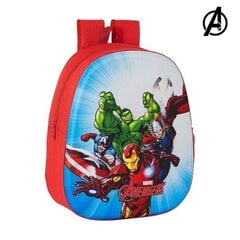 3D-Laste seljakott The Avengers Punane hind ja info | Avengers Lapsed ja imikud | kaup24.ee