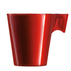 Kruus Luminarc Flashy Longo Punane Kohv Klaas (22 cl) hind ja info | Klaasid, tassid ja kannud | kaup24.ee
