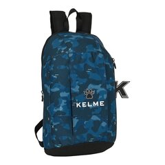 Vabaaja Seljakott Kelme Break Must Meresinine (22 x 39 x 10 cm) hind ja info | Koolikotid, sussikotid | kaup24.ee