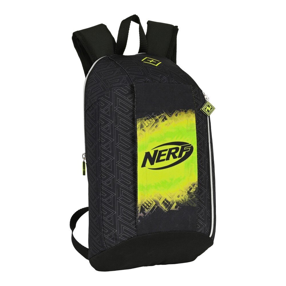 Vabaaja Seljakott Nerf Neon Must Lima (22 x 39 x 10 cm) hind ja info | Koolikotid, sussikotid | kaup24.ee