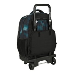 Школьный рюкзак с колесиками Eckō Unltd. Nomad, чёрный / синий  цена и информация | Школьные рюкзаки, спортивные сумки | kaup24.ee