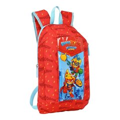 Vabaaja Seljakott SuperThings Kazoom kids Punane Helesinine (22 x 39 x 10 cm) цена и информация | Школьные рюкзаки, спортивные сумки | kaup24.ee