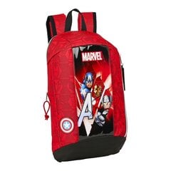 Vabaaja Seljakott The Avengers Infinity Punane Must (22 x 39 x 10 cm) hind ja info | Koolikotid, sussikotid | kaup24.ee