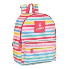 Рюкзак для ноутбука Benetton Stripes цена и информация | Школьные рюкзаки, спортивные сумки | kaup24.ee
