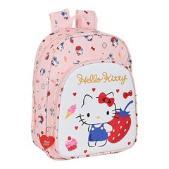 Kooliseljakott Hello Kitty Happiness girl Roosa Valge (26 x 34 x 11 cm) hind ja info | Koolikotid, sussikotid | kaup24.ee