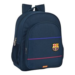 Kooliseljakott F.C. Barcelona Sinine (32 x 38 x 12 cm) hind ja info | Koolikotid, sussikotid | kaup24.ee