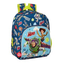 Школьный рюкзак Toy Story Space Hero Тёмно Синий Светло-зеленый (28 x 34 x 10 cm) цена и информация | Школьные рюкзаки, спортивные сумки | kaup24.ee