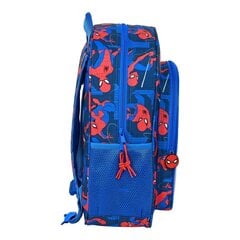 Kooliseljakott Spiderman Great power Punane Sinine (32 x 38 x 12 cm) цена и информация | Школьные рюкзаки, спортивные сумки | kaup24.ee