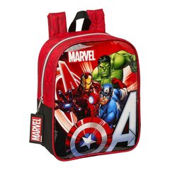 Школьный рюкзак The Avengers Infinity Красный Чёрный (22 x 27 x 10 cm) цена и информация | Школьные рюкзаки, спортивные сумки | kaup24.ee