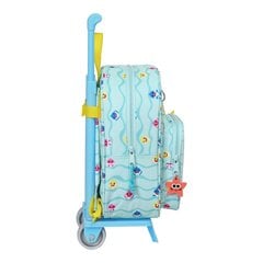 Школьный рюкзак с колесиками Baby Shark Beach Day цена и информация | Школьные рюкзаки, спортивные сумки | kaup24.ee