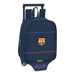 Ratastega koolikott F.C. Barcelona Sinine (22 x 28 x 10 cm) цена и информация | Школьные рюкзаки, спортивные сумки | kaup24.ee