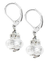 Lampglas Elegantsed White Beauty kõrvarõngad puhta hõbedaga Lampglas ESH1 pärlitest hind ja info | Kõrvarõngad | kaup24.ee