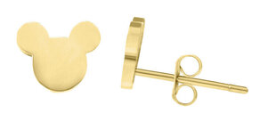 Troli Дизайнерские позолоченные серьги Mick ey Mouse цена и информация | Серьги | kaup24.ee