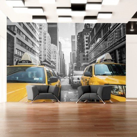 Fototapeet NewYork takso, 100x70 cm цена и информация | Fototapeedid | kaup24.ee