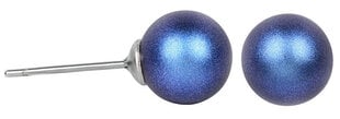 Levien Современные жемчужные серьги Pearl Iridescent Dark Blue цена и информация | Серьги | kaup24.ee