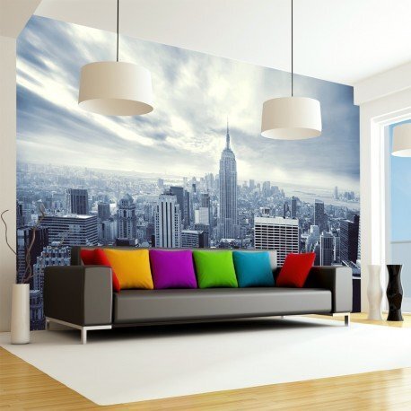 Fototapeet sinine NewYork, 100x70 cm цена и информация | Fototapeedid | kaup24.ee